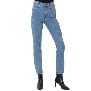 3x1 and Jason Wu W4 Paneled Skinny Jeans in Dusk Blue Wash Size 27